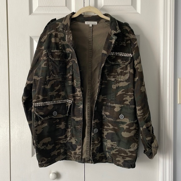 Heartloom Studded Camouflage Jacket - Picture 1 of 8